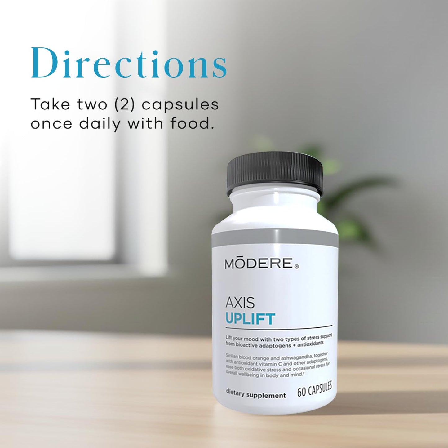 Modere Axis Uplift Wellness Capsules 60 Capsules