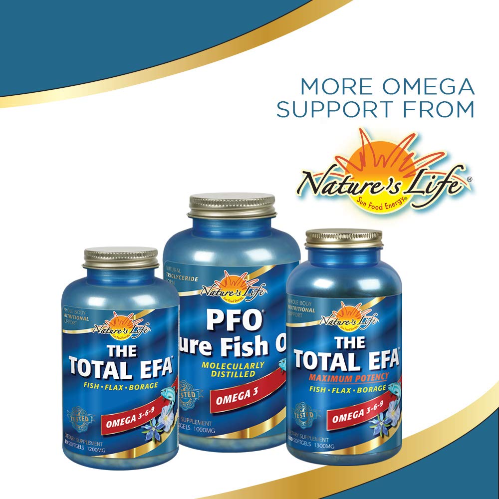 Nature's Life Krill Oil 1000mg Softgels, 90 Count