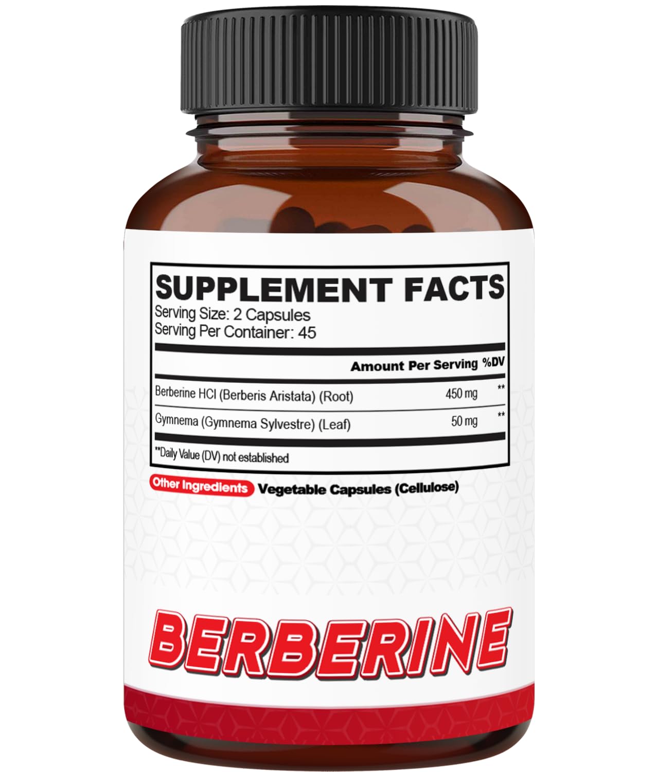 Agobi Berberine Supplements 500mg with Gymnema Sylvestre - Super Concentrated Formula for Immune System, Circulation Health, Digestive & Energy Production Capsules 90