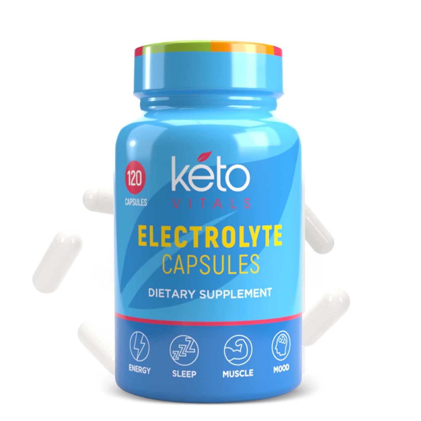 Keto Vitals Electrolyte Capsules 120 Count