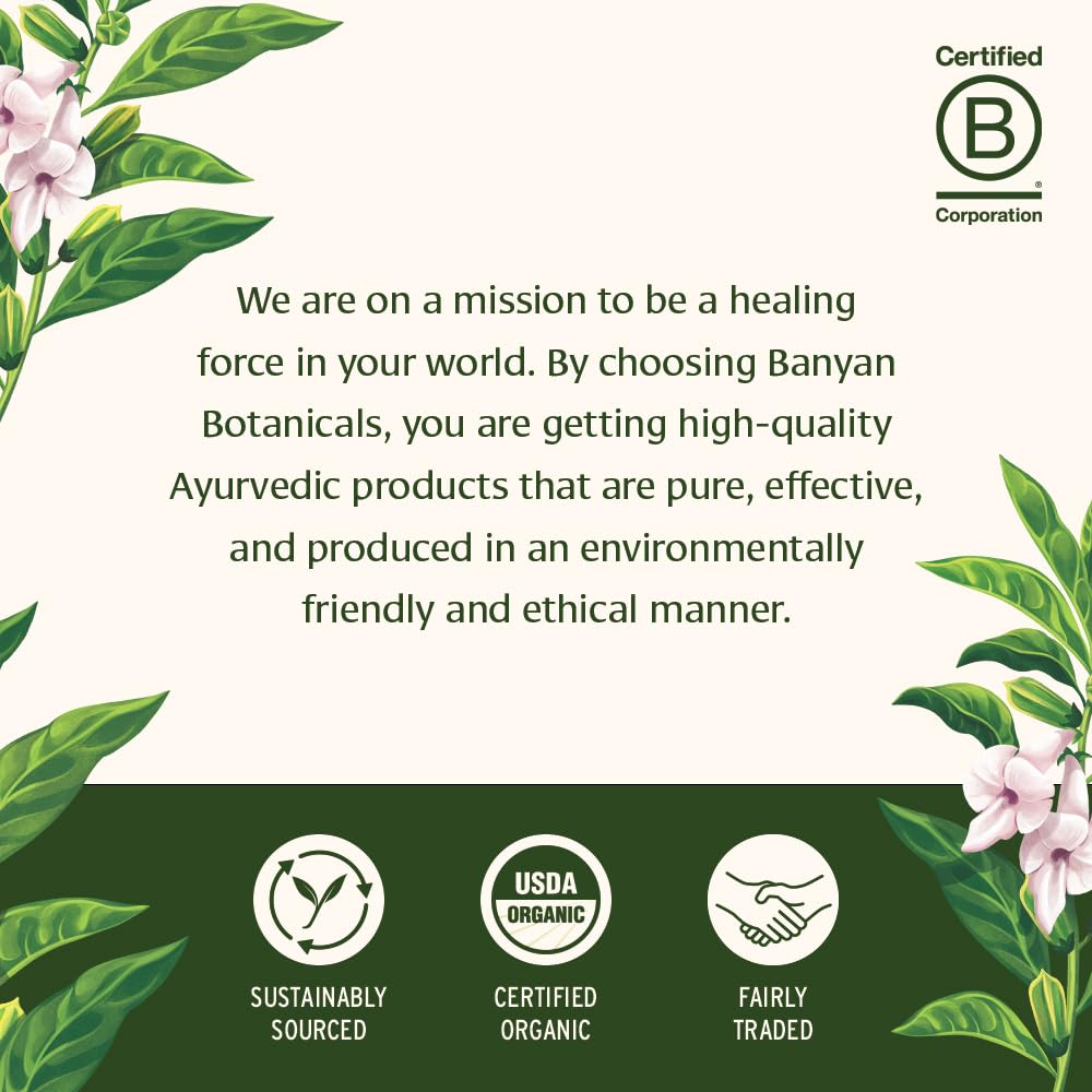 Banyan Botanicals Organic Blood Cleanse–Clear Skin Supplement with Neem & Manjistha–Natural Liver Detox & Lymphatic Drainage–Internal Skin Purifier & Circulation Support 90 Tablets