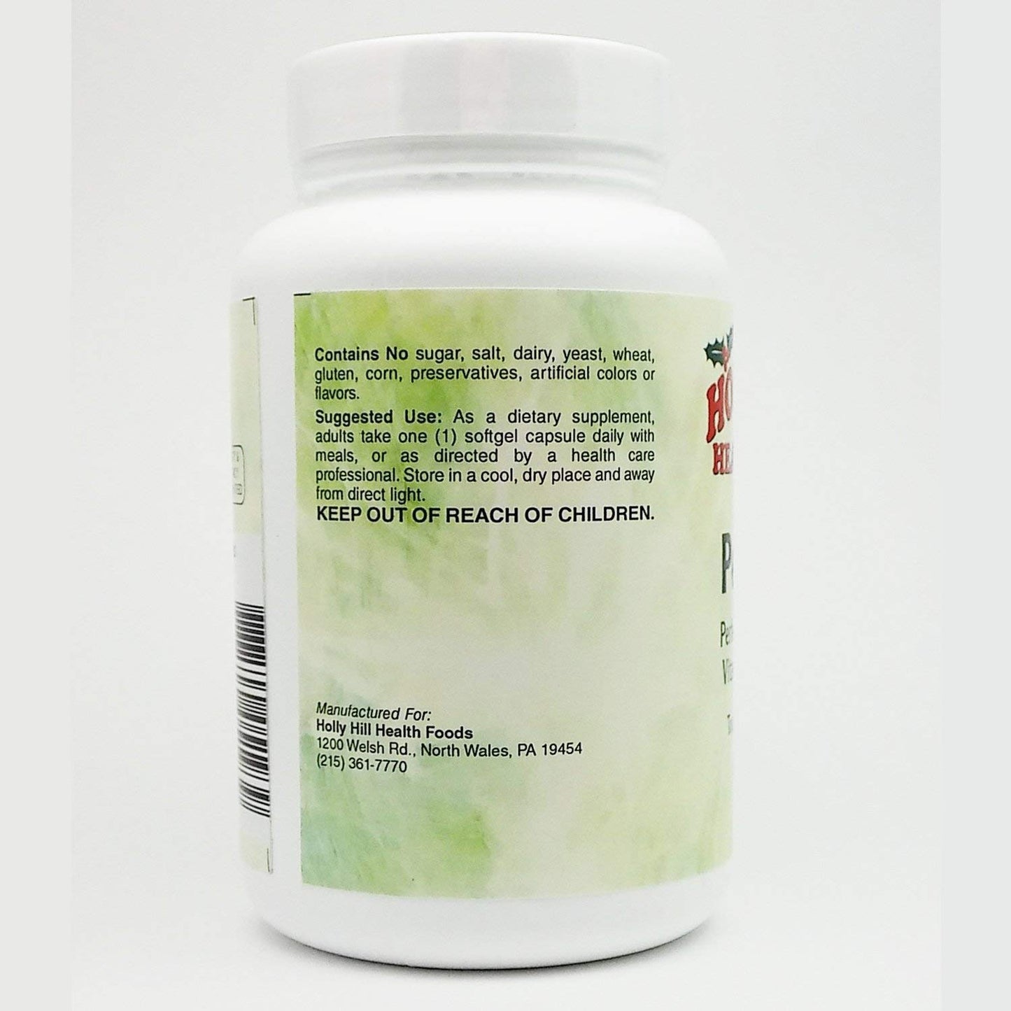 Holly Hill Health Foods Perfect E Compound Softgels 60