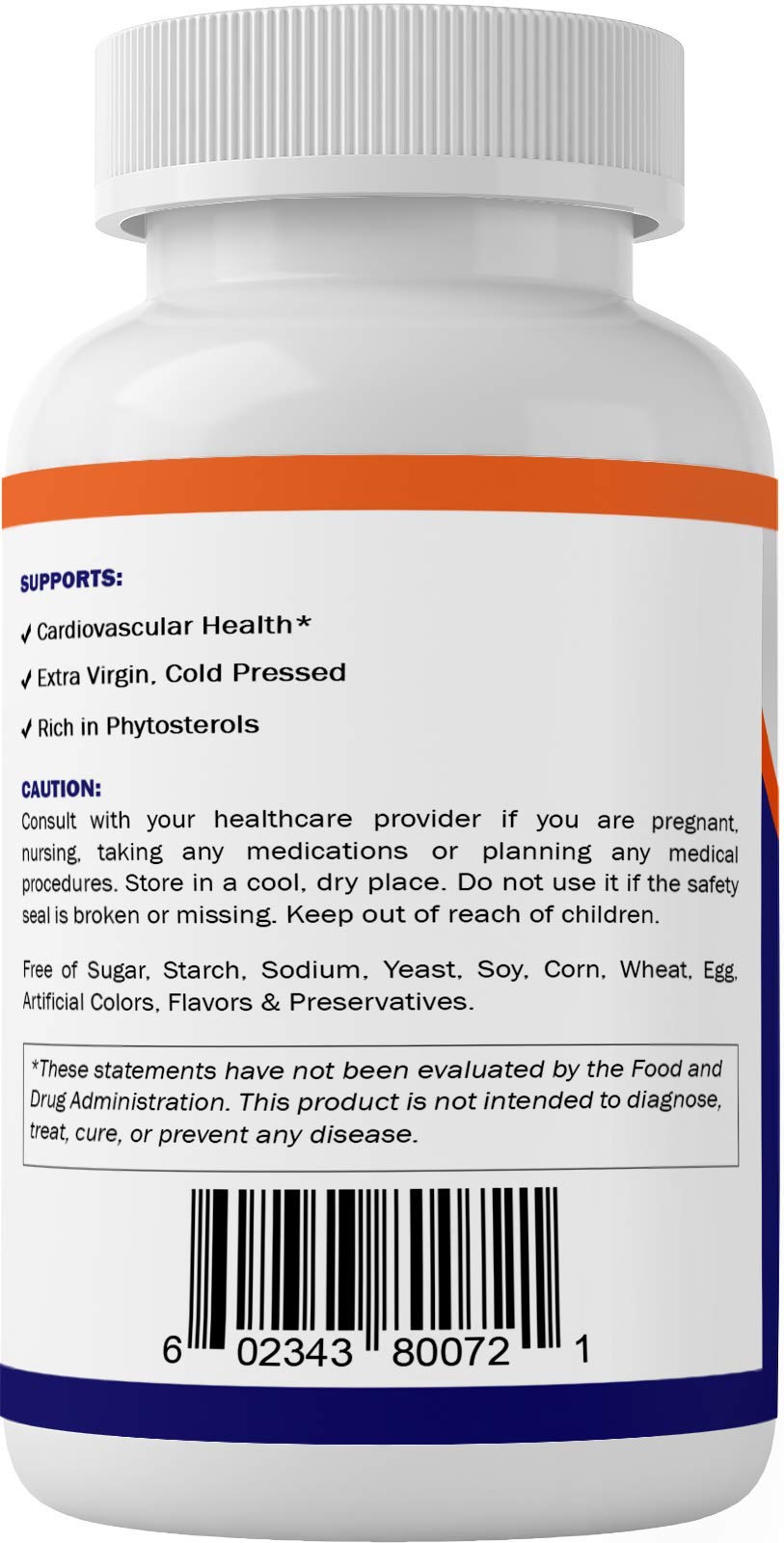 Vitamatic Pumpkin Seed Oil 2000 mg per Serving Softgel, 180 Softgels