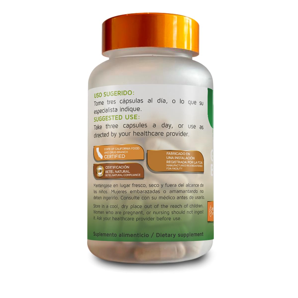 Betel Natural Ginkgo Biloba Capsule 1 Count