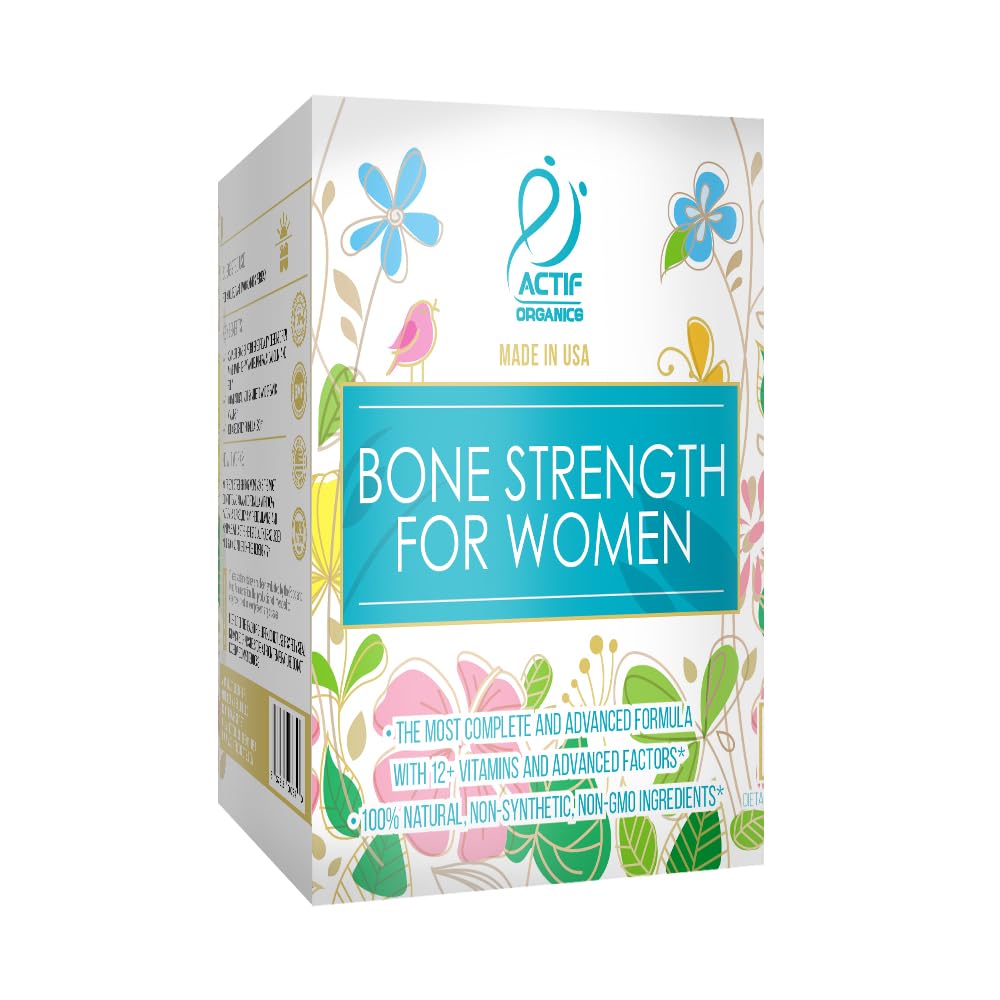 ACTIF Bone Strength Support for Women with 12+ Advanced Factors Softgel 1 Count