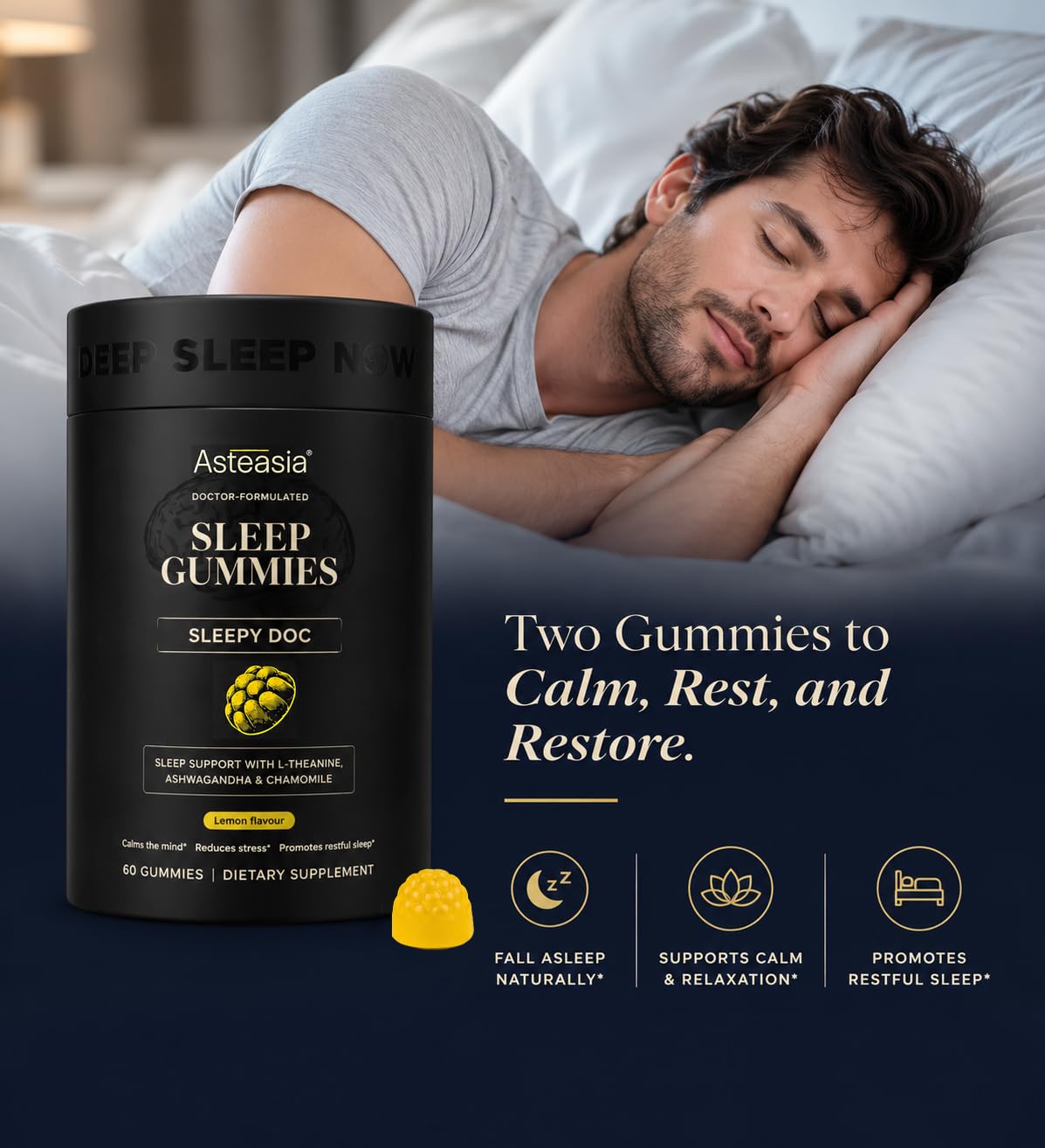 Asteasia Sleep Gummies Gummy 1 Count