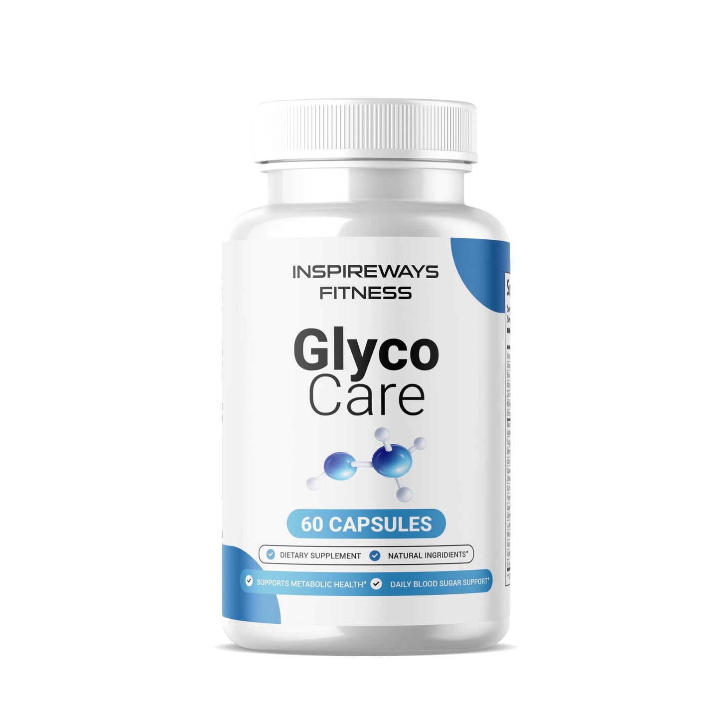 Fitness InspireWays GlycoCare Capsules Advanced Blood Balance Formula, 60 Capsules
