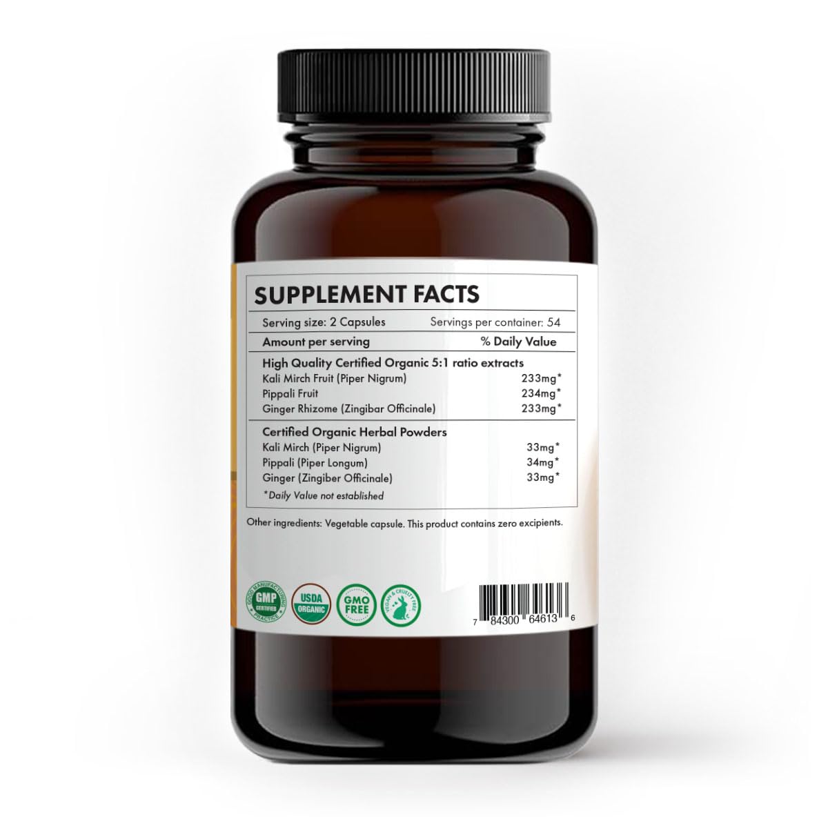 MoreLife Market Sama Digest Plus+ Capsules, 108 Veggie Capsules