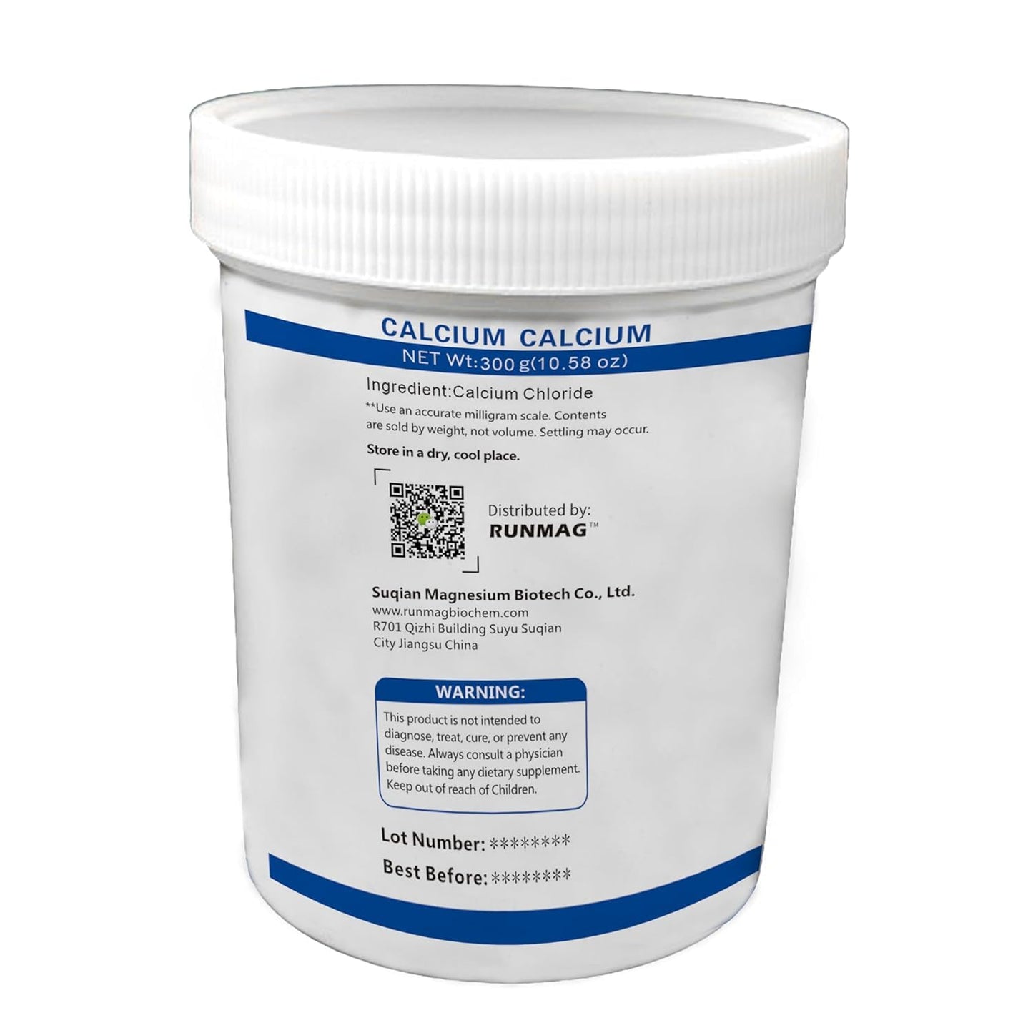 RUNMAG Calcium Chloride Food Grade Powder 10.58