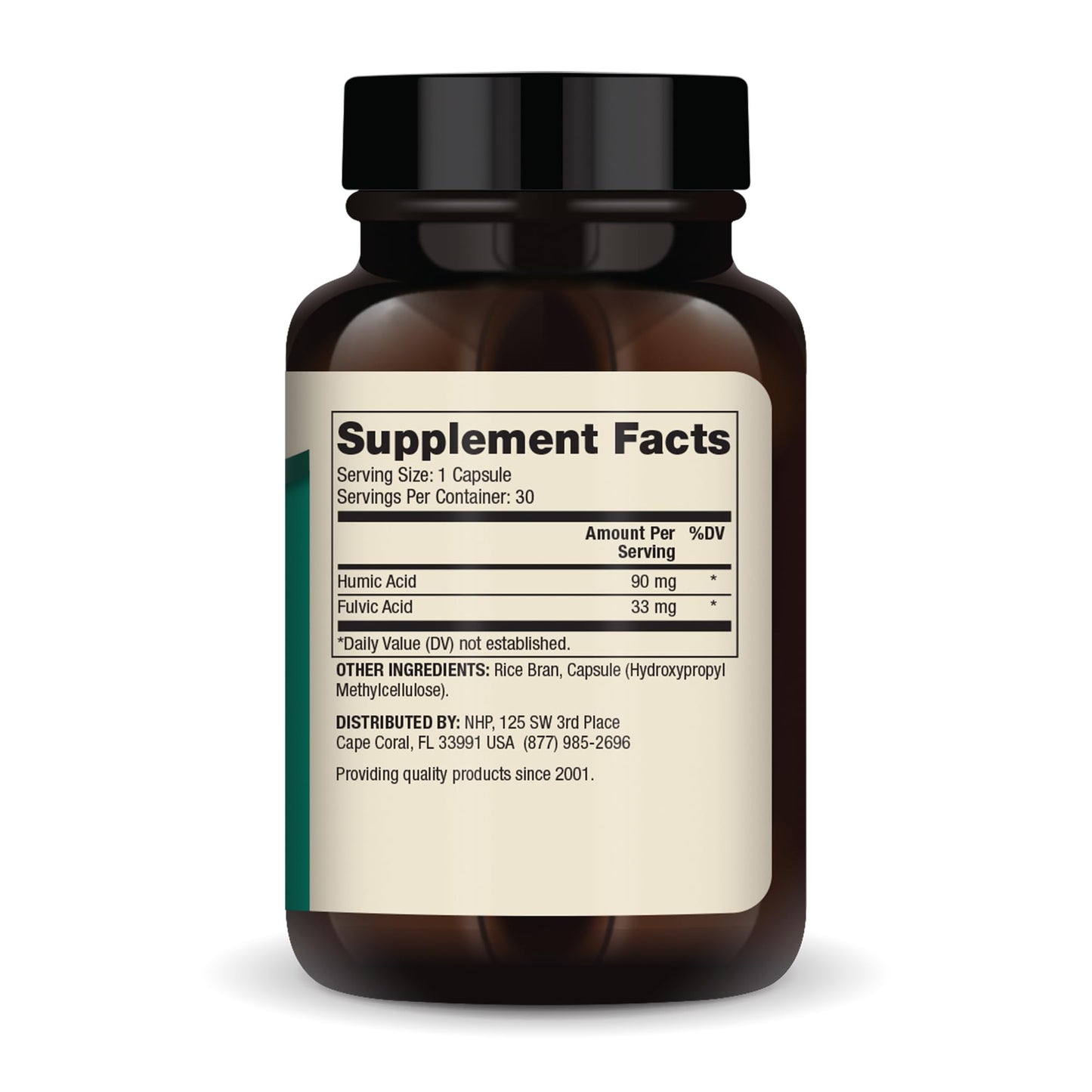 Dr. Mercola Humic Fulvic Acid Complex Capsules 30 Count