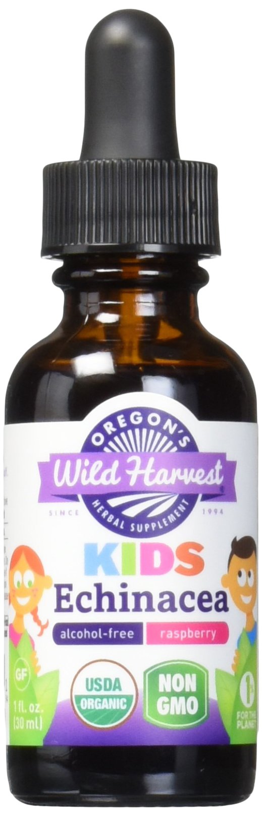 Oregon's Wild Harvest Children's Echinacea Raspberry Capsule, 1 Capsule