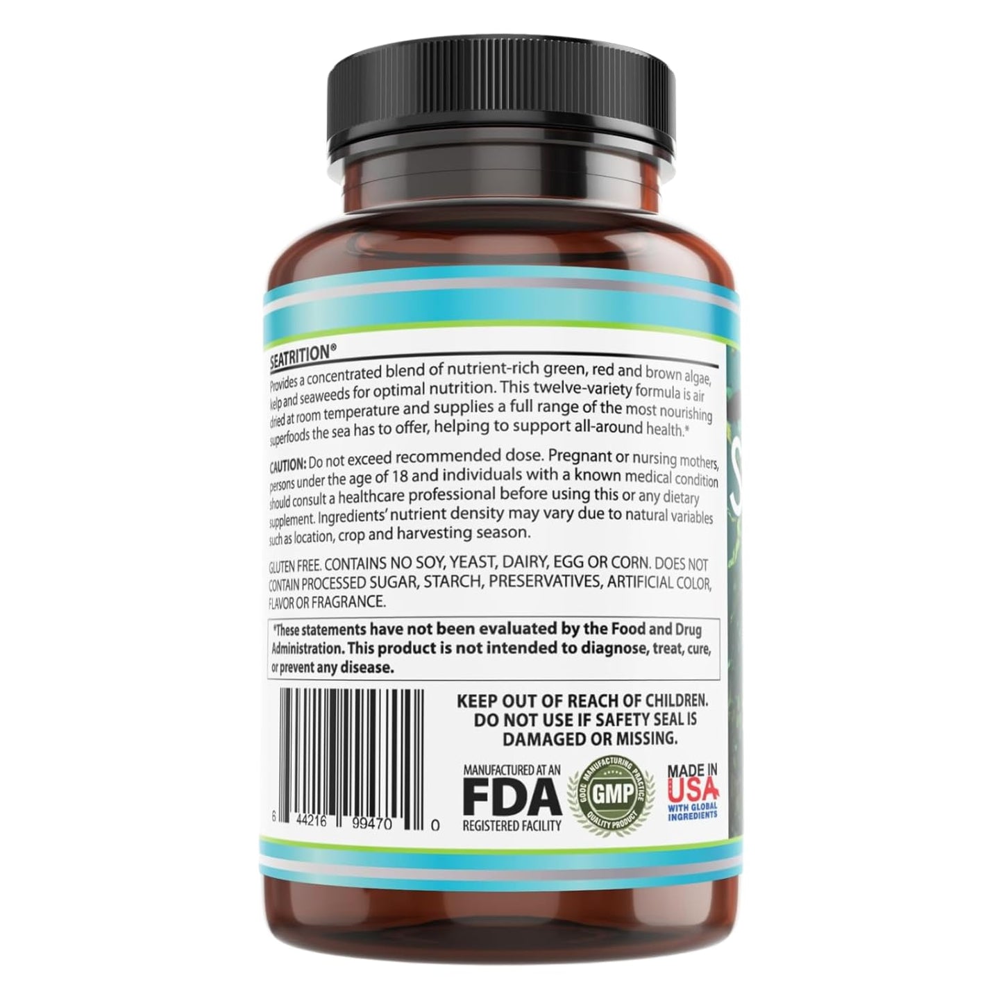 Daily Health Seatrition Immune Thyroid Support Capsule, 540 Count