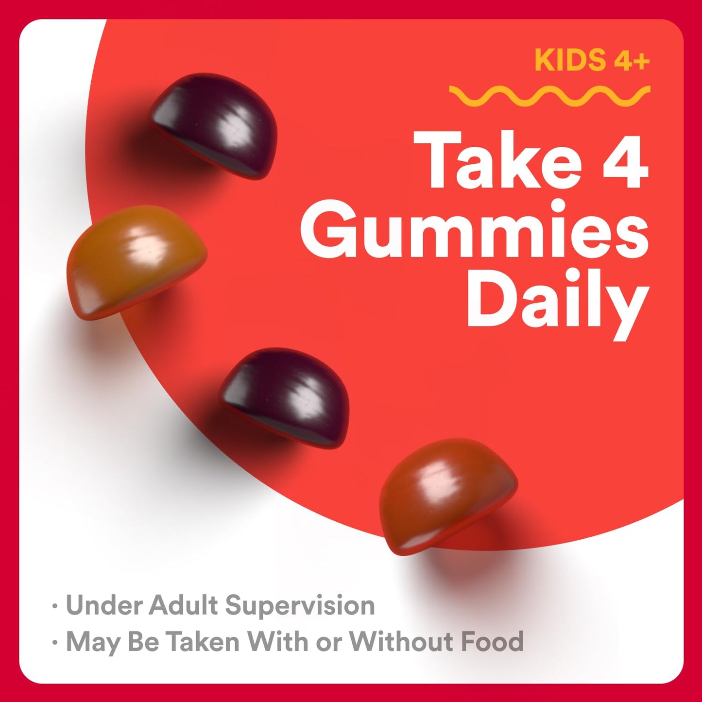 SmartyPants Organic Kids Multivitamin Gummies 120 Count