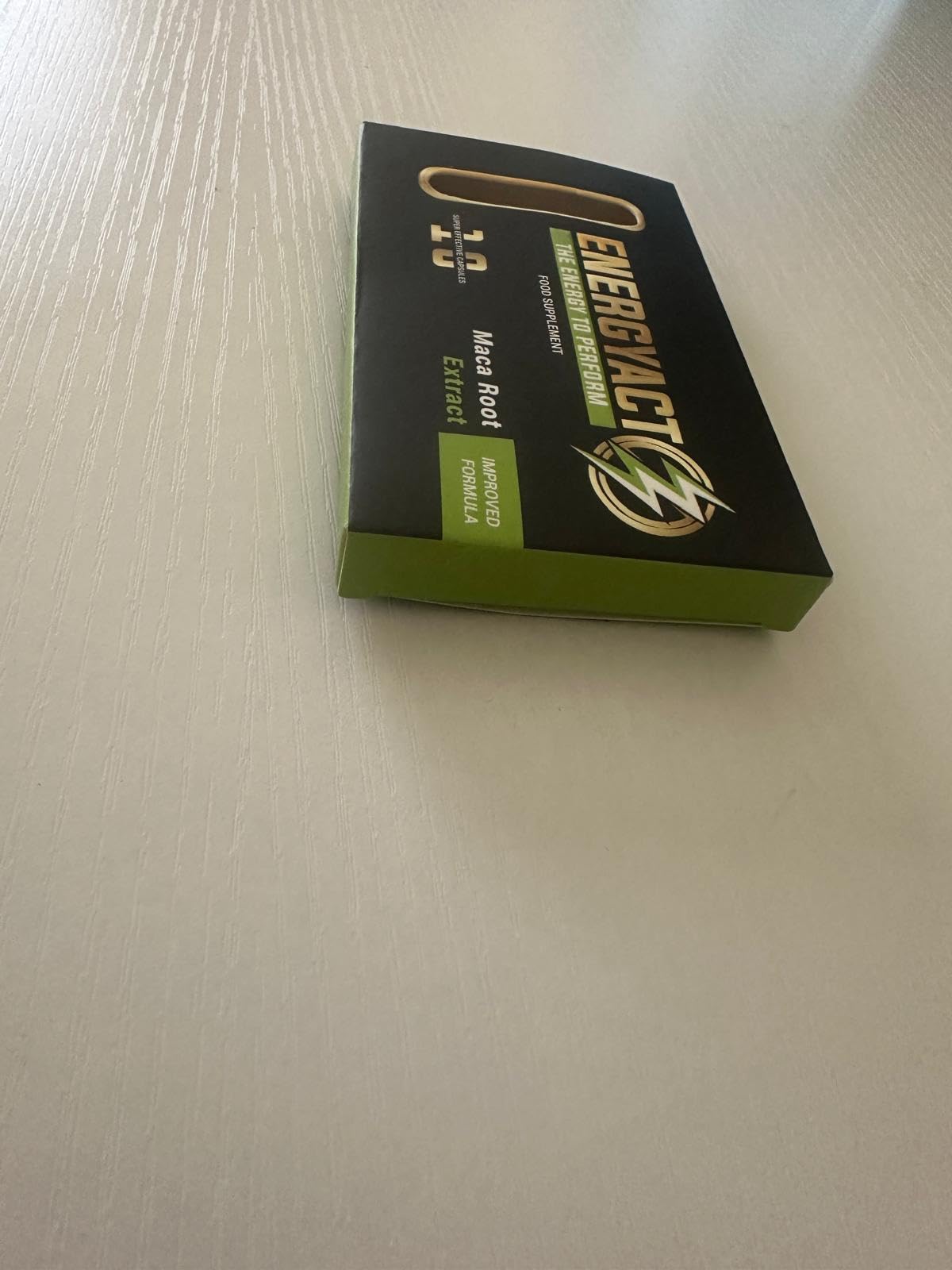ENERGYACT Blended Sports Nutrition for Enhanced Endurance and Energy Power-Up Capsules 10 Count