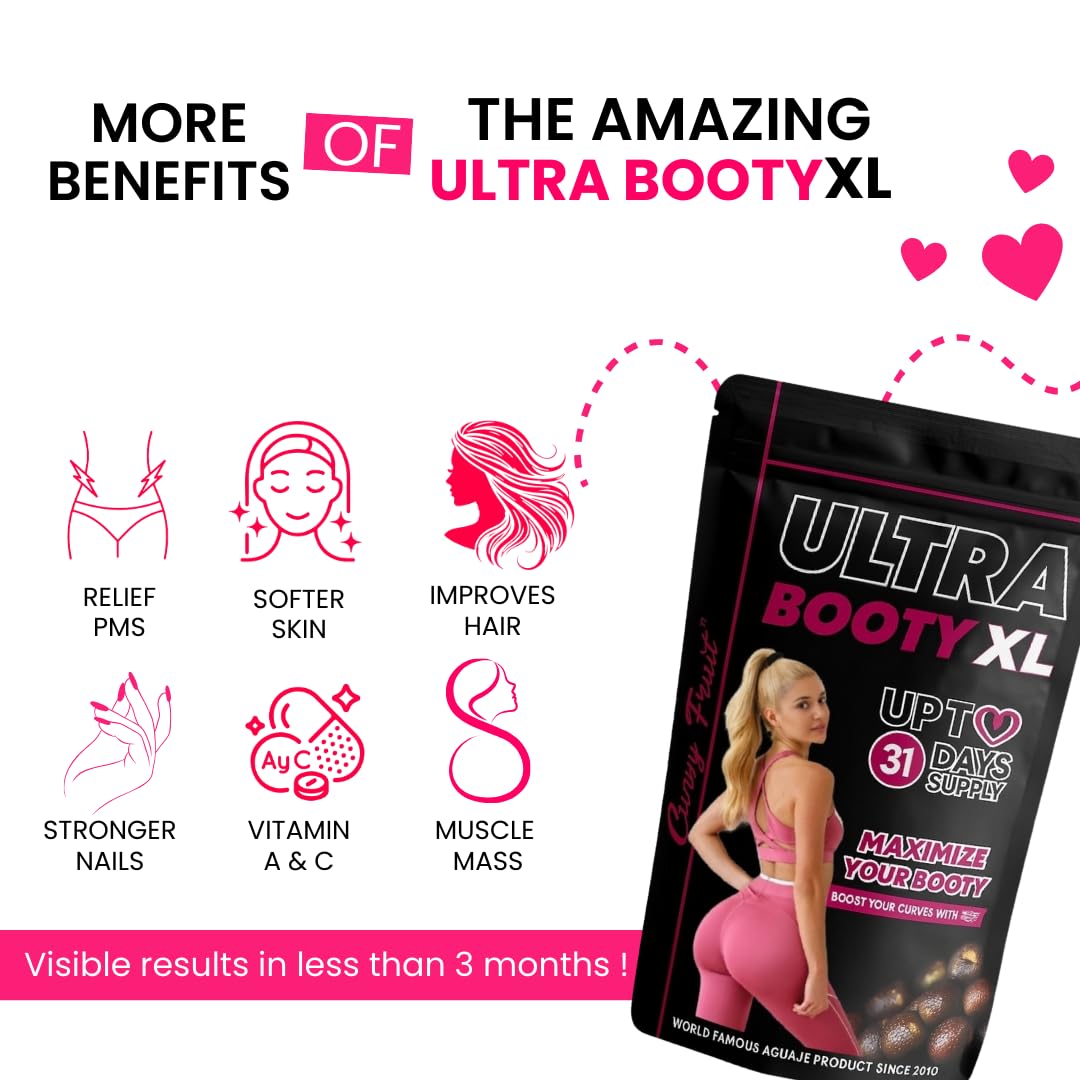 Curvy Fruit Maximize Your Booty Growth - Aguaje + Black Maca Root Powder 4.9 oz
