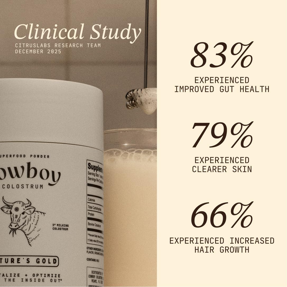 COWBOY COLOSTRUM Colostrum Powder, 4.2 Ounces
