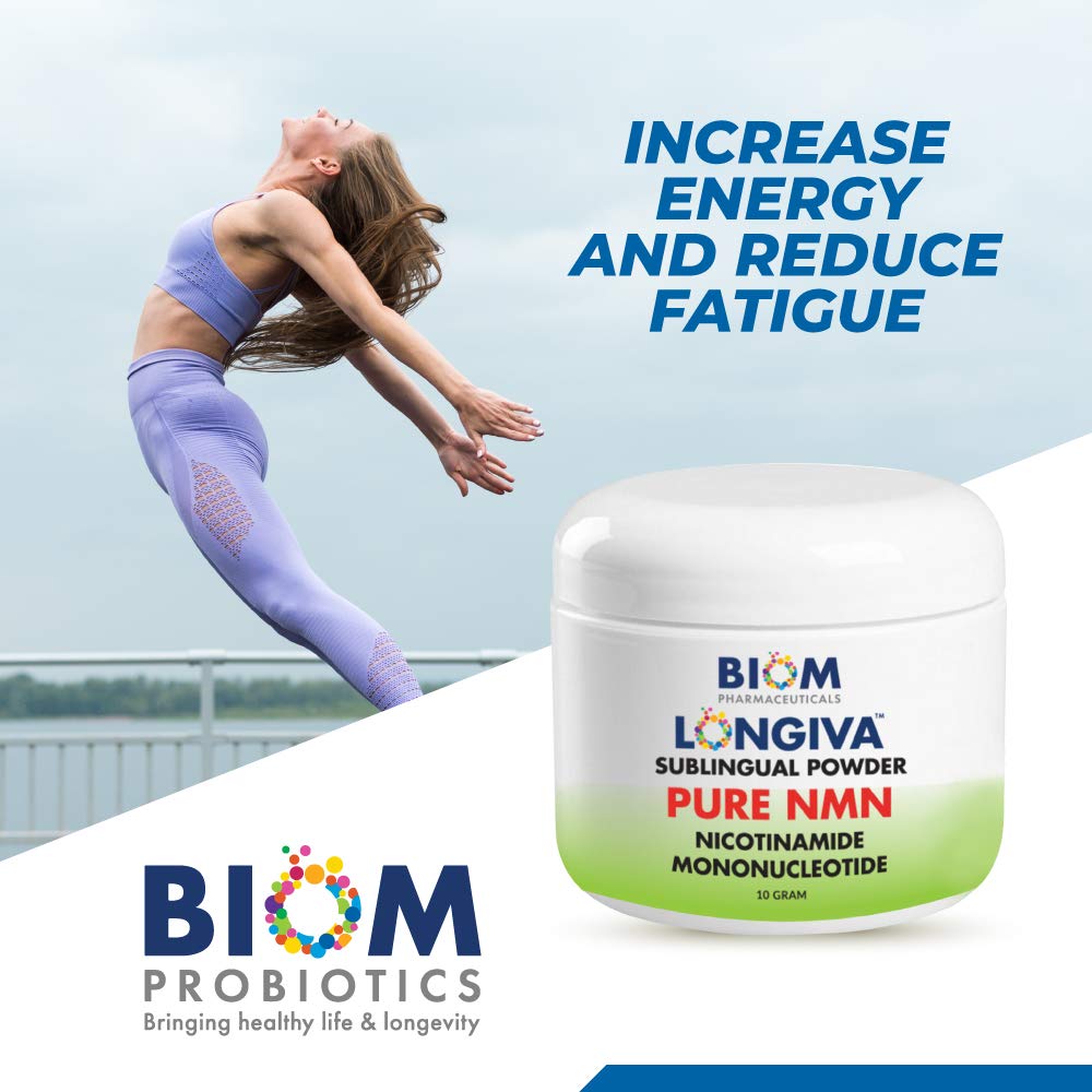 Biom Probiotics NMN Sublingual Powder, 0.35 oz
