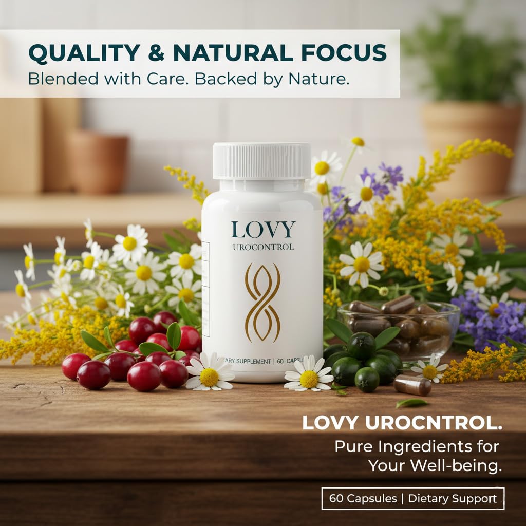 LANZF Lovy Urocontrol Capsules, 60 Capsules