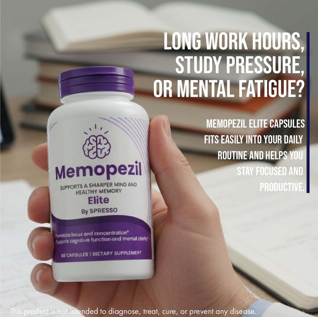 SPRESSO Memopezil Capsules, 120 Capsules