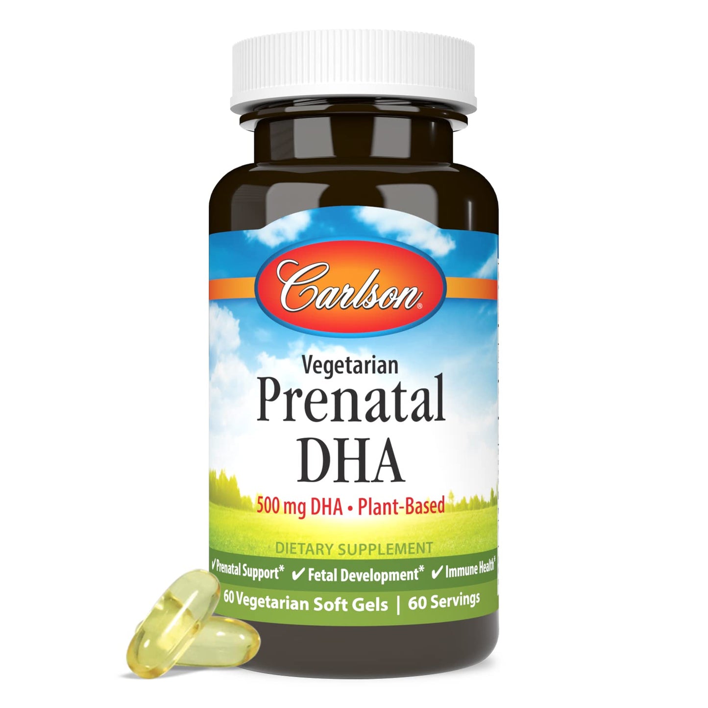Carlson Vegetarian Prenatal DHA Softgels 60
