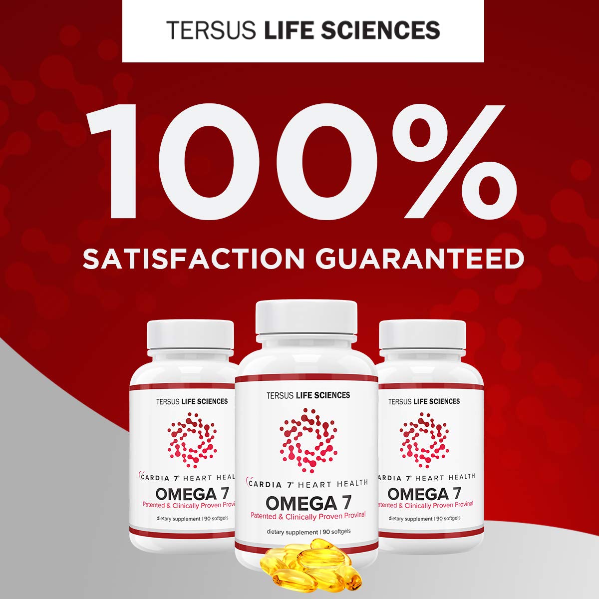 CARDIA7 Heart Health Omega 7 Softgel 1 Count