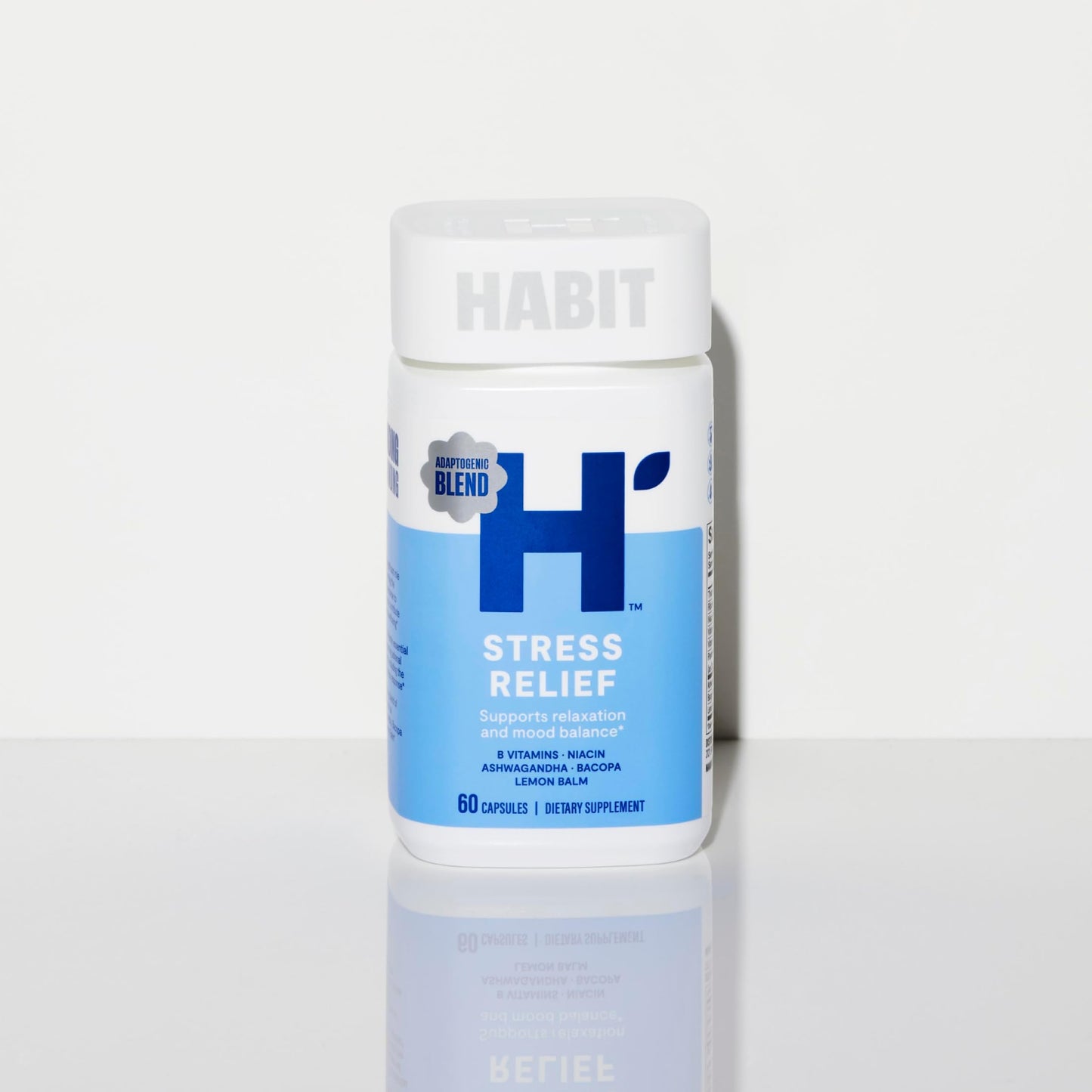 H' Habit Habit Stress Relief Supplement Capsules 120