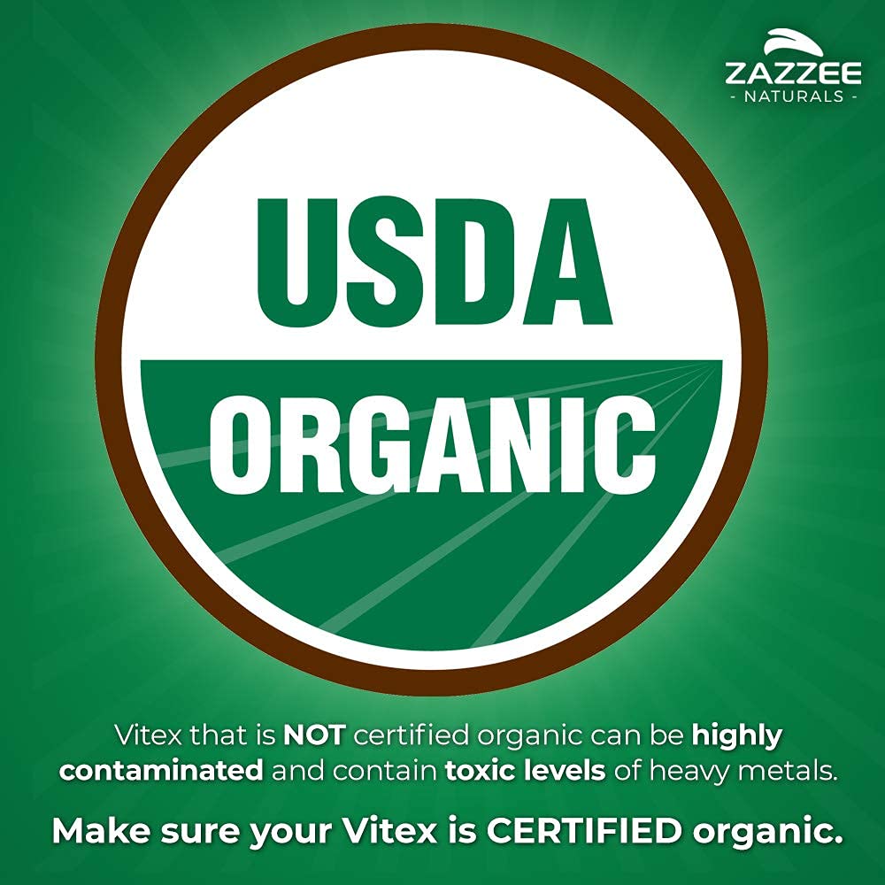 Zazzee Myo-Inositol and Vitex Capsules, 100 Capsules