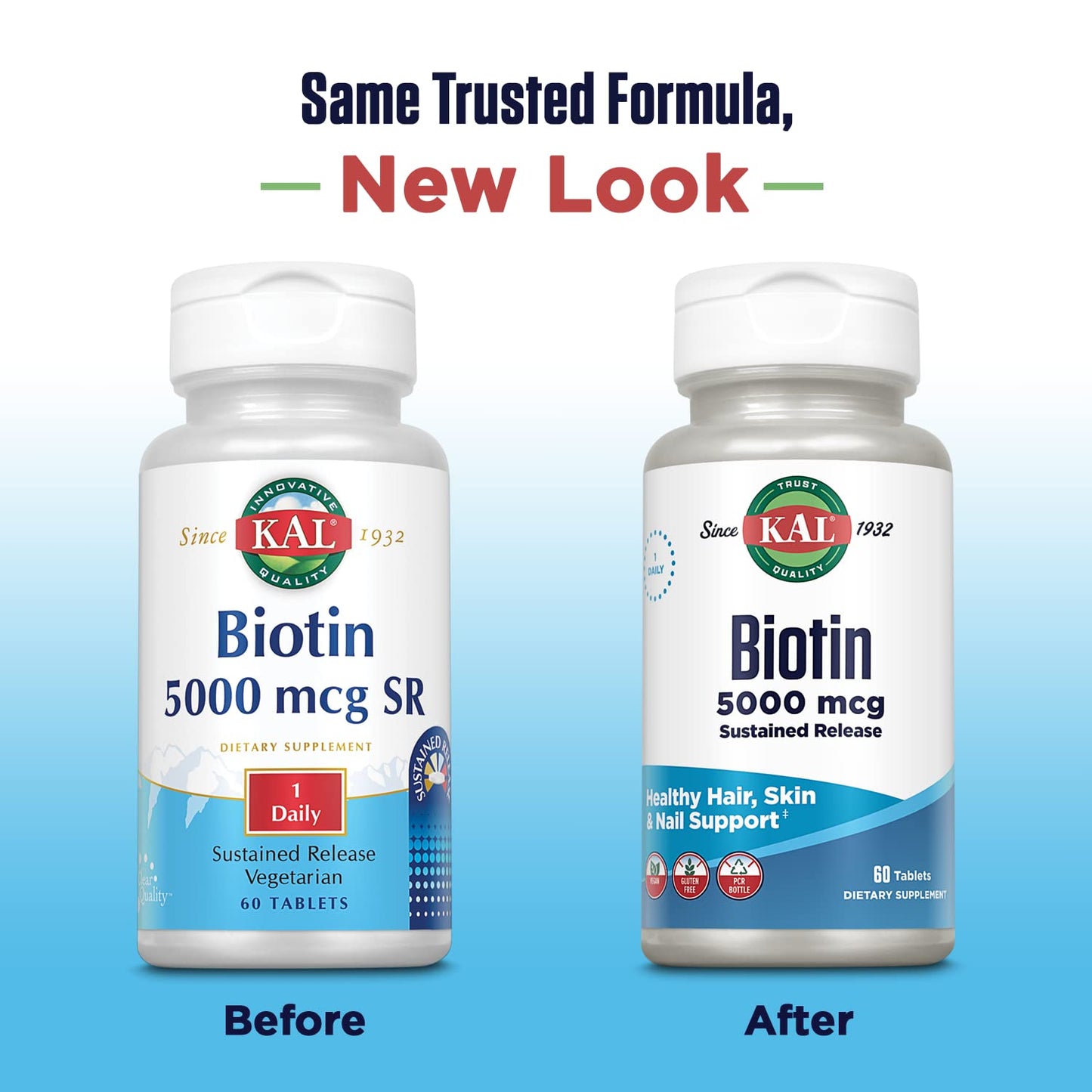 KAL Biotin 5000 TR Tablets, 60 Count