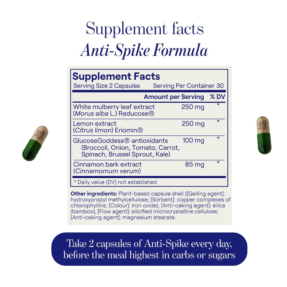 Glucose Revolution Anti-Spike Formula 60 Capsules