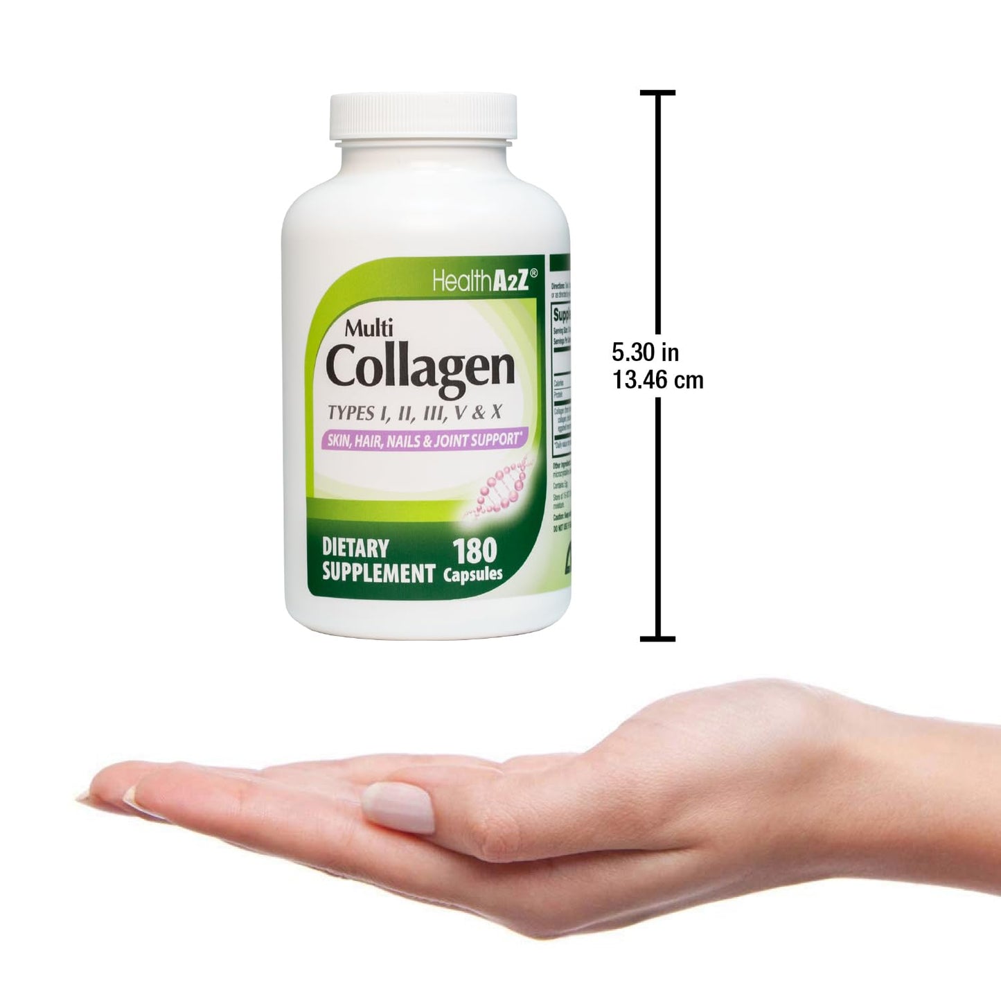 NutraA2Z Multi Collagen 180 Capsules