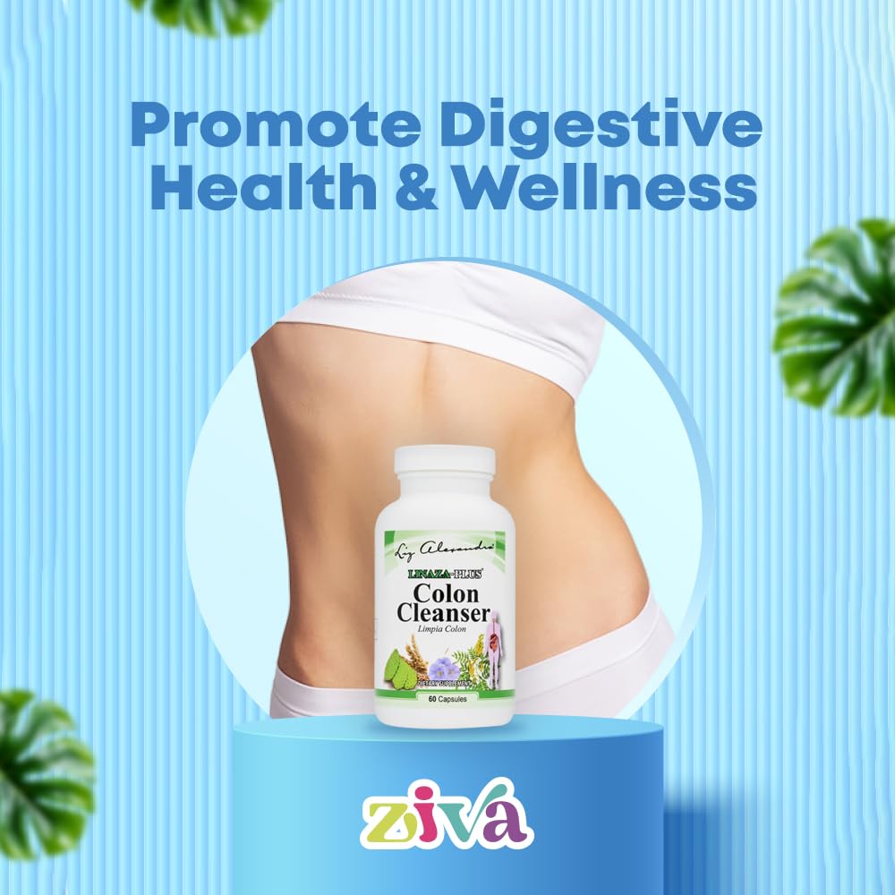 LIZ ALEXANDRA Linaza-Plus Colon Cleanser 60 Capsules