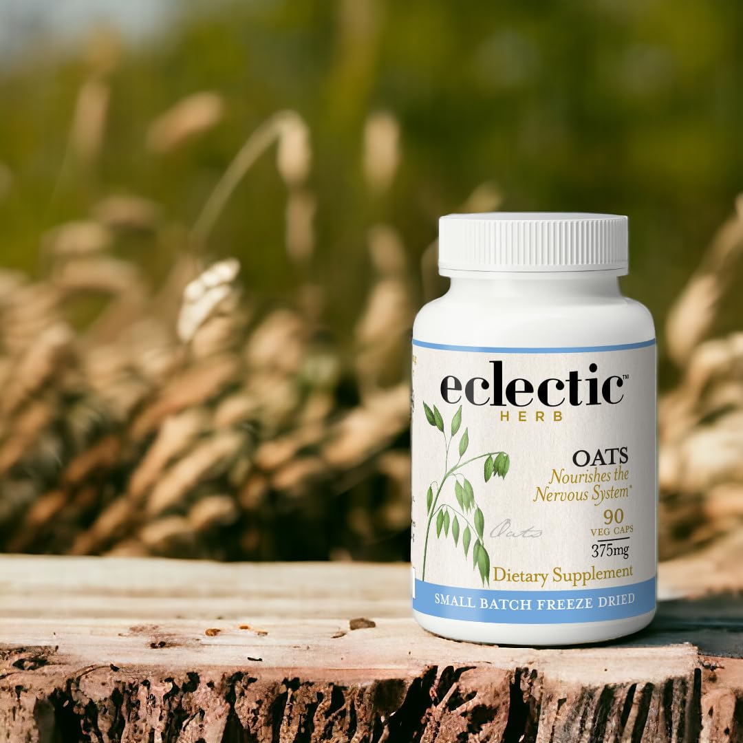 Eclectic Institute Organic Oats Capsules, 90 Count