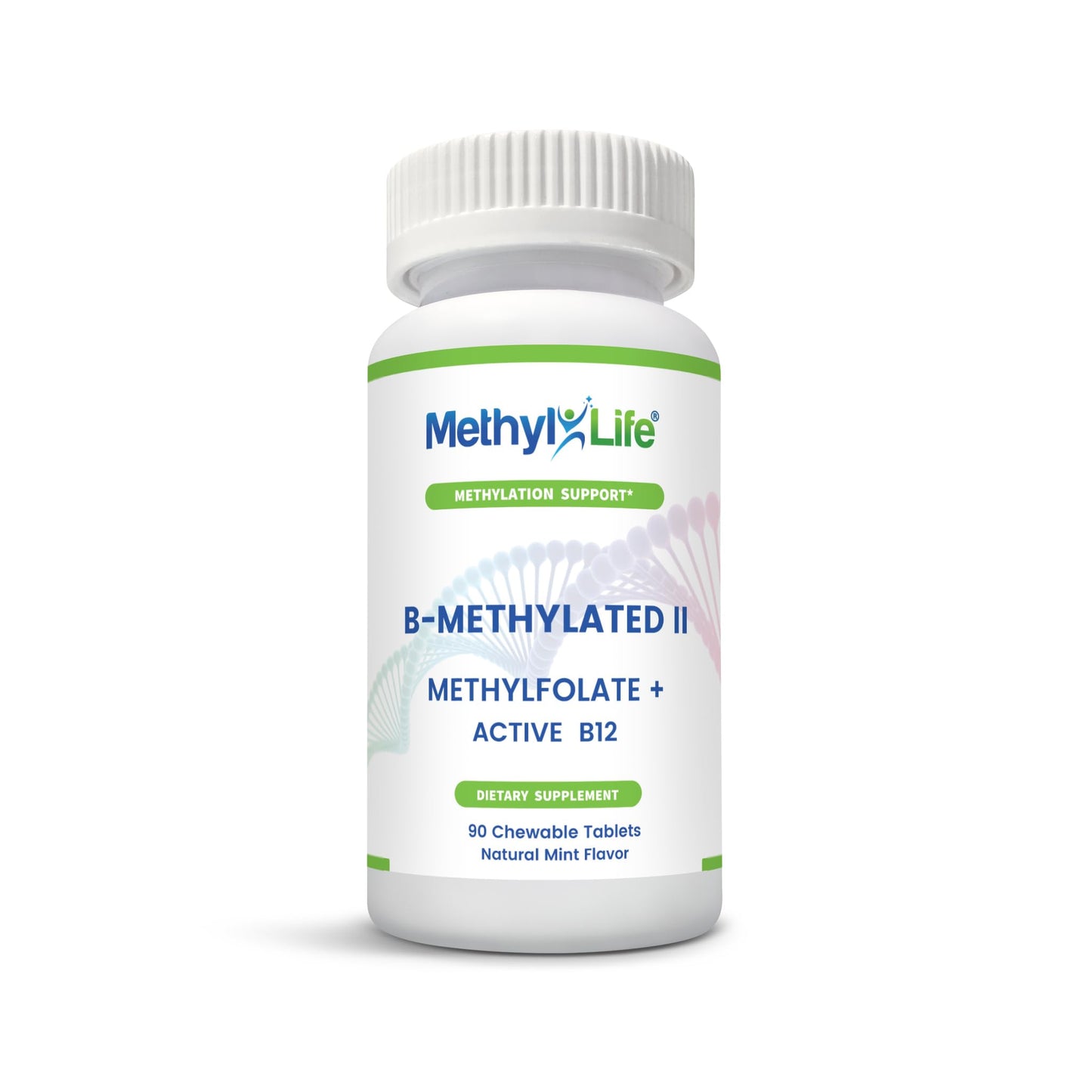 Methyl-Life B-Methylated 3 mg L-Methylfolate + Methyl B12 Tablets, 90 Count