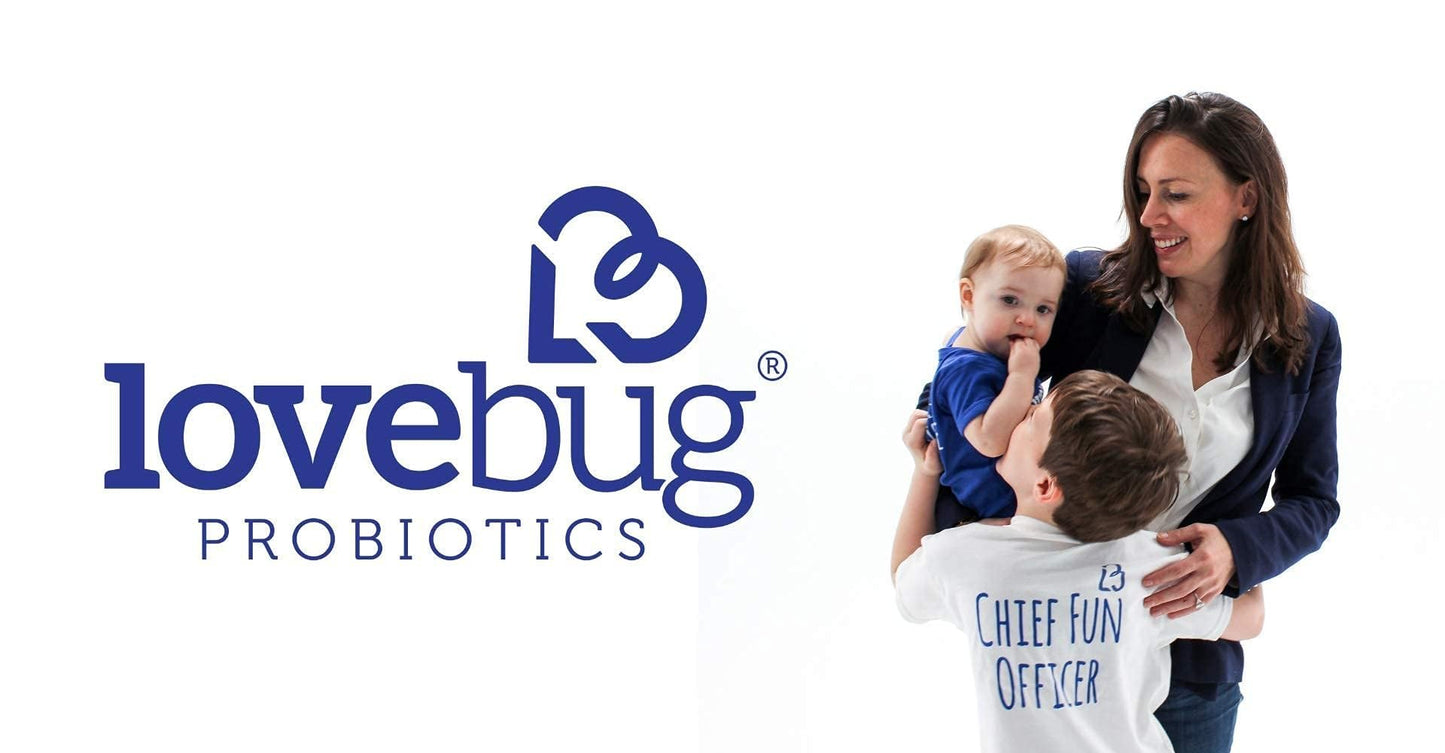 LOVEBUG Here's The Skinny Multi-Strain Probiotics 10 Billion CFU Tablet, 60 Count