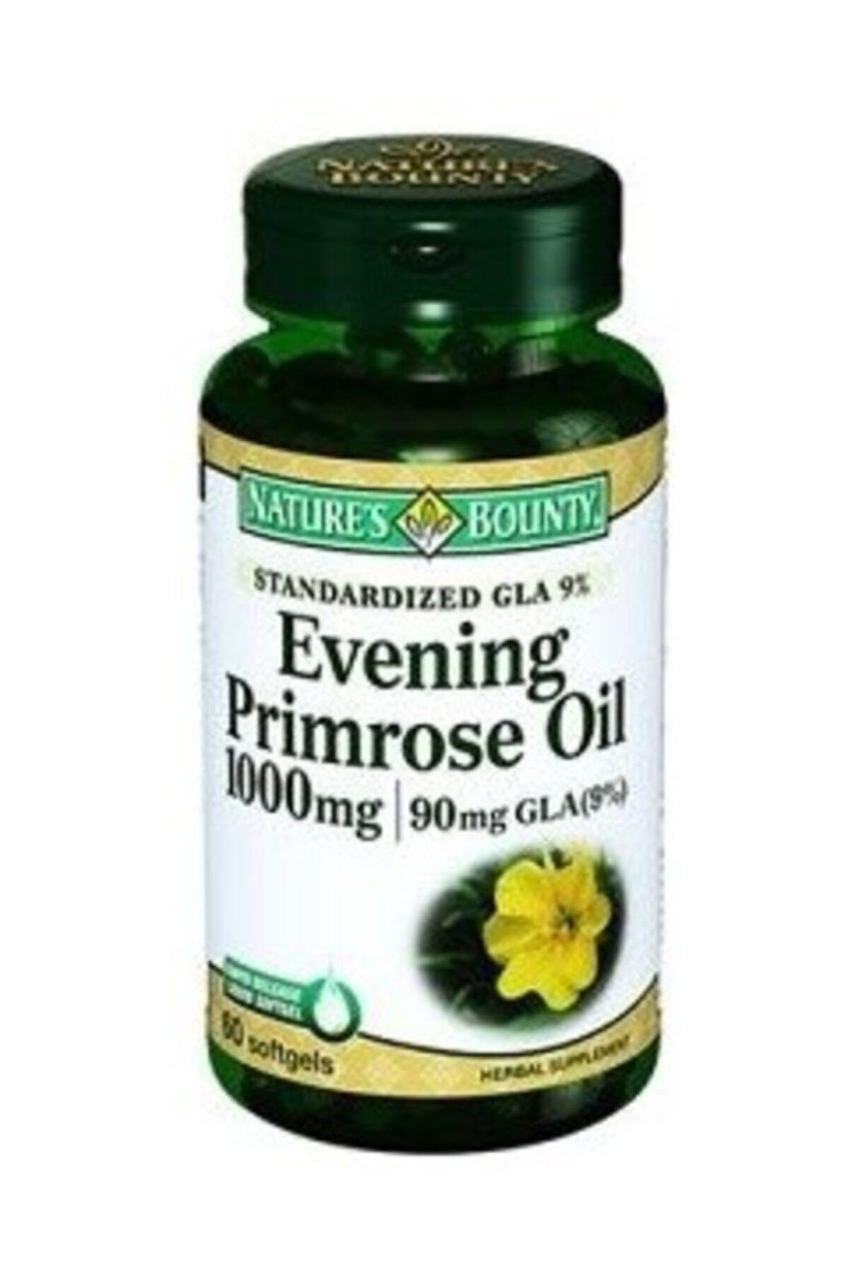 Nature's Bounty Evening Primrose Oil 1000 mg Softgels 180