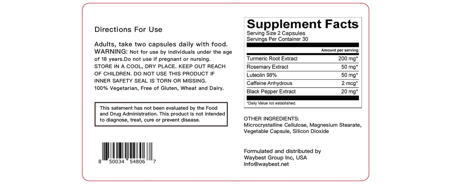 EBAT NRF2 Activator Antioxidant Supplements for Cell Vitality 60 Caplets