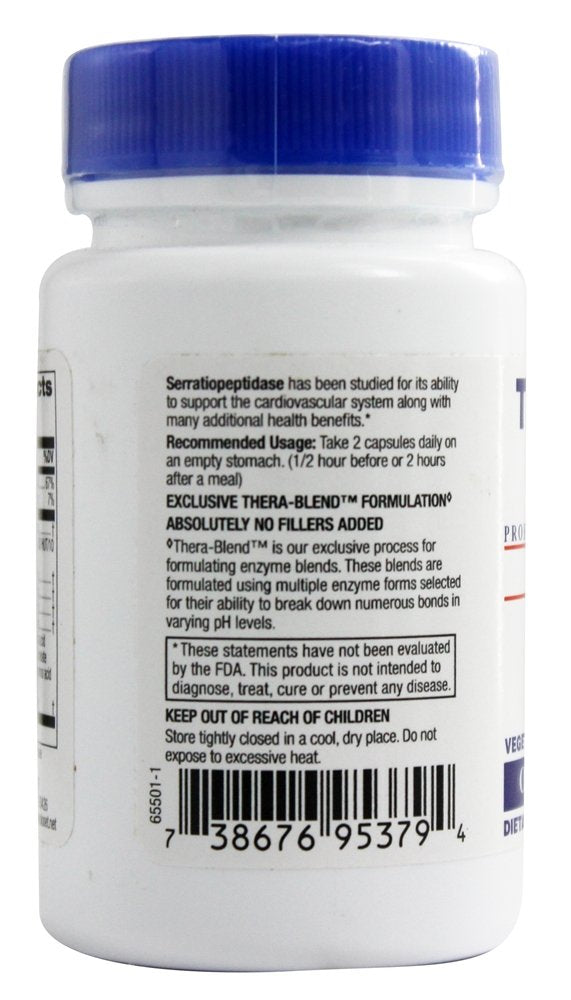Theramedix Serratio 120K Capsule, 60 VegiCaps