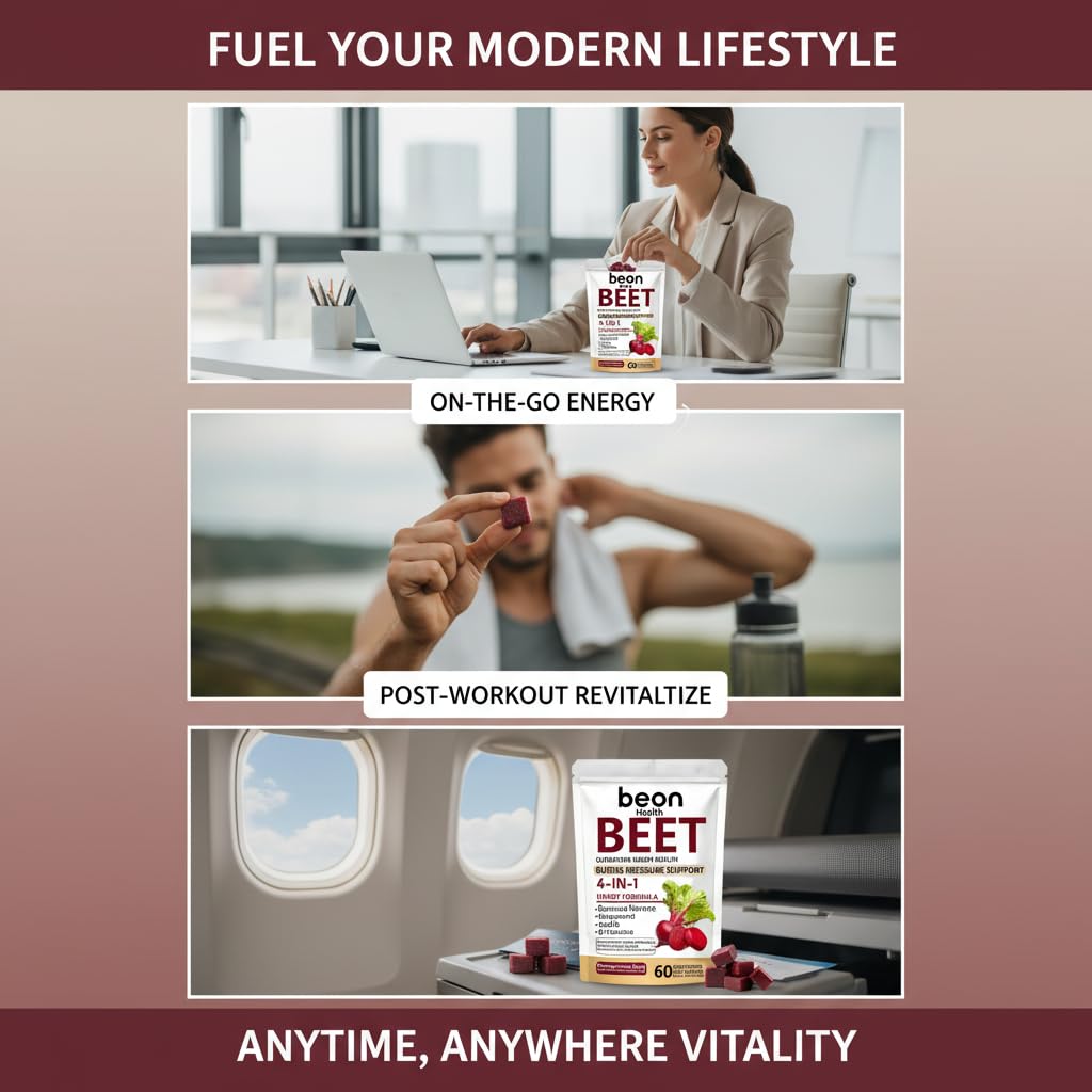 Beon Health Beetroot Chews Capsule 60 Count