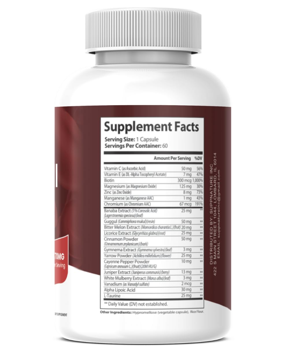 SuppNature Bio Cell Capsule 60 Capsules