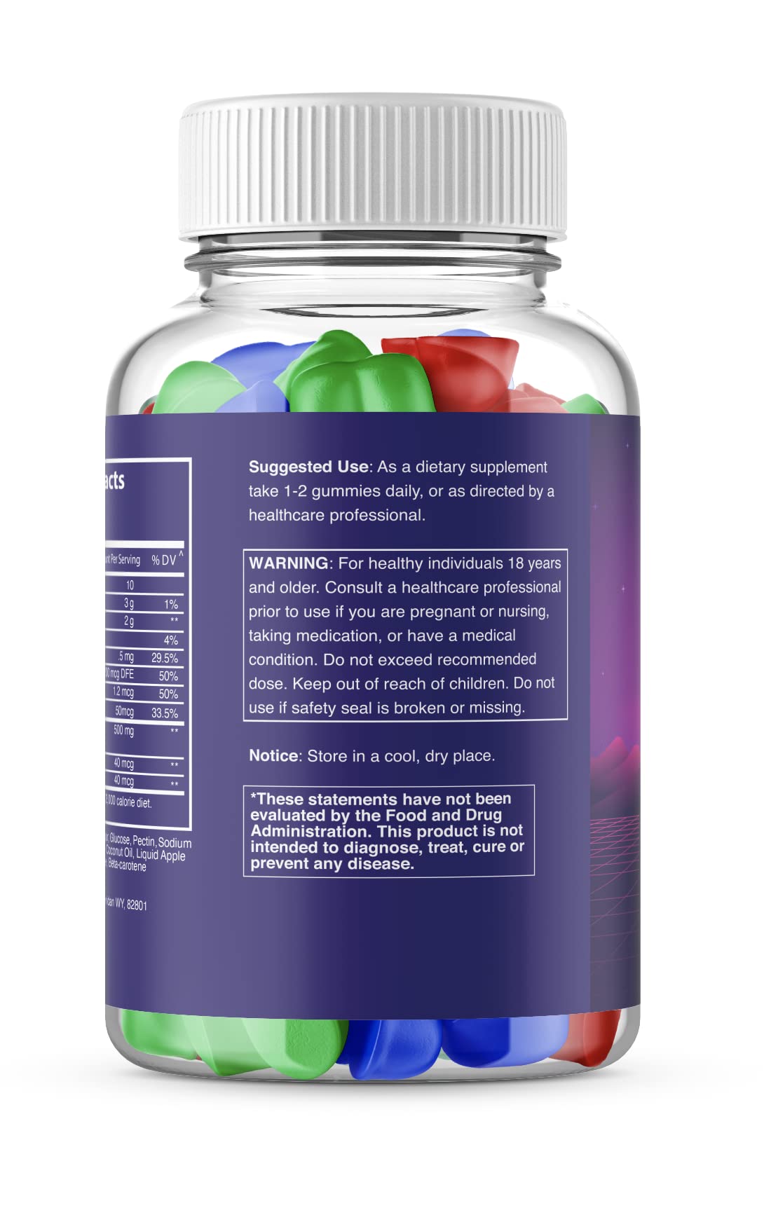 IDEAL PERFORMANCE Gemini Keto Gummies, 120 Gummies