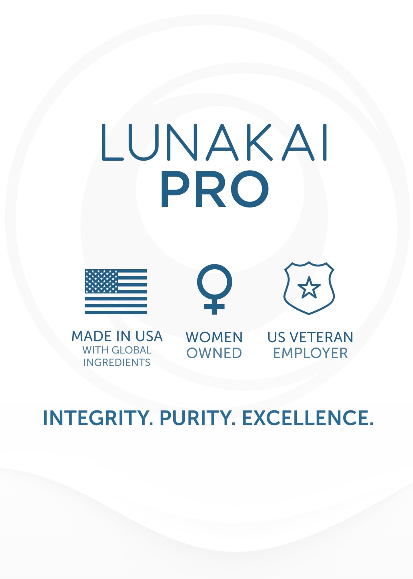 Lunakai PRO 7-in-1 Magnesium Complex 405mg with B6 P-5-P, 60 Capsules