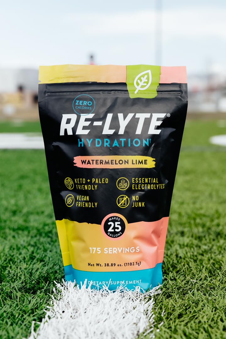 REDMOND Re-Lyte Hydration Electrolyte Powder 175 Servings Watermelon Lime