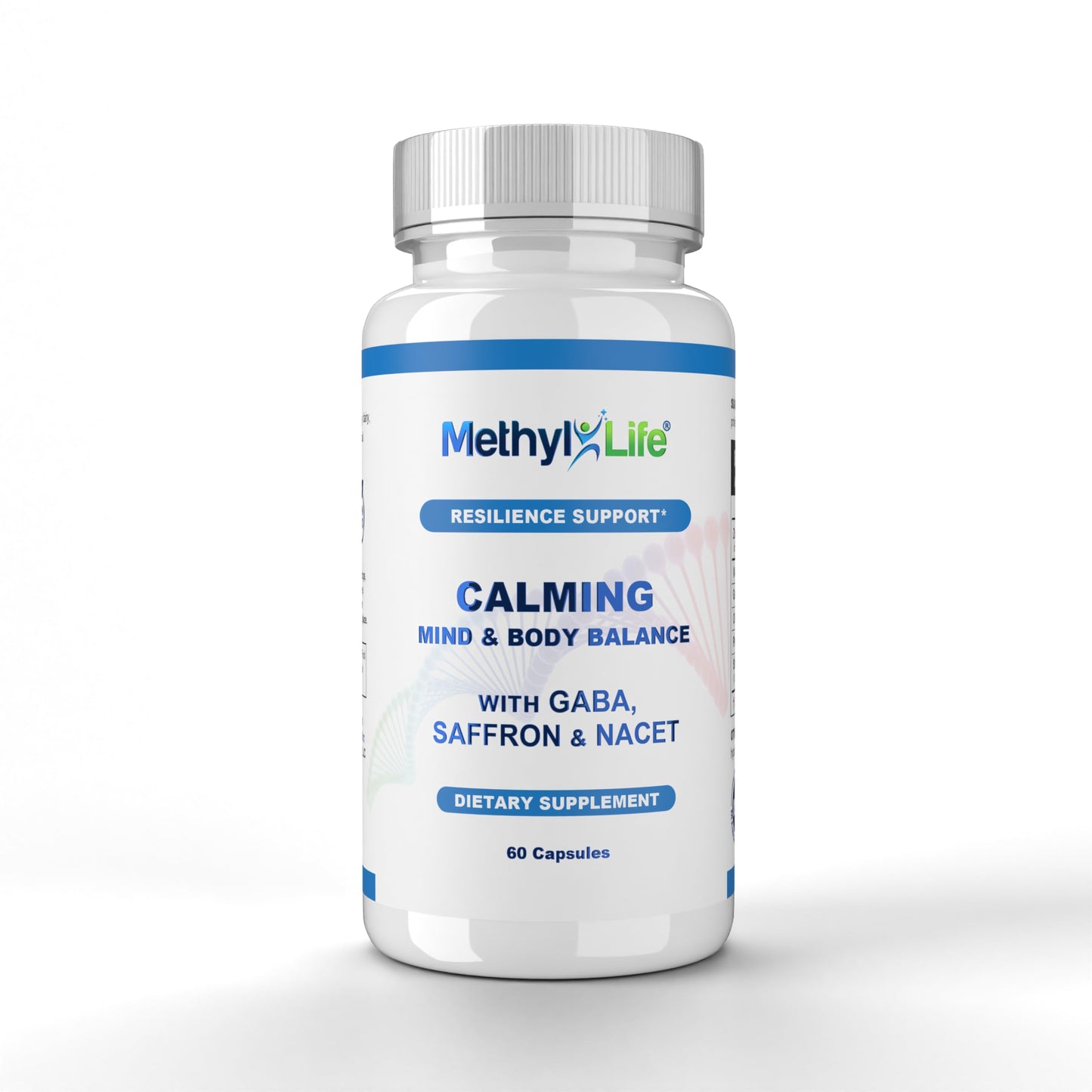 Methyl-Life Calming Supplement with GABA & Saffron 60 Capsules