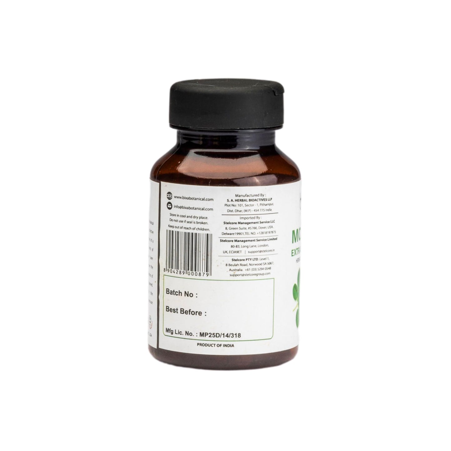 bixa BOTANICAL Moringa Leaf Extract Capsule 120 Capsules