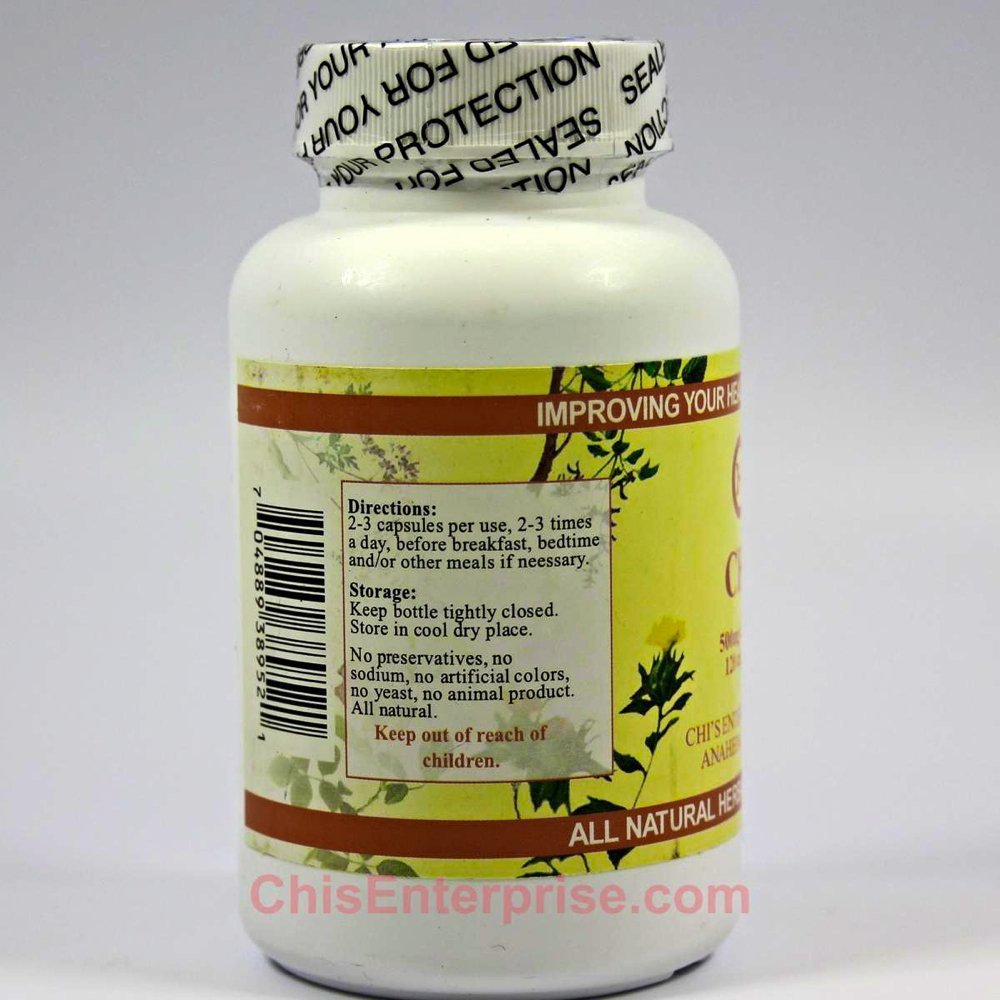 Chi's Enterprise CFC 120 Capsules