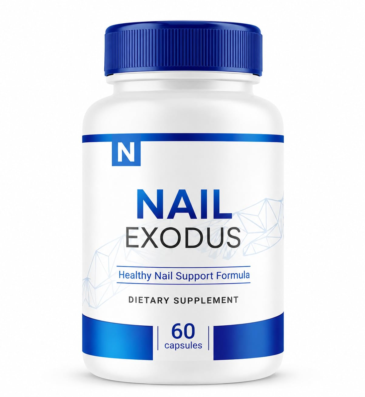 NAIL EXODUS Vitality Daily Nail Care Capsules, 60 Count