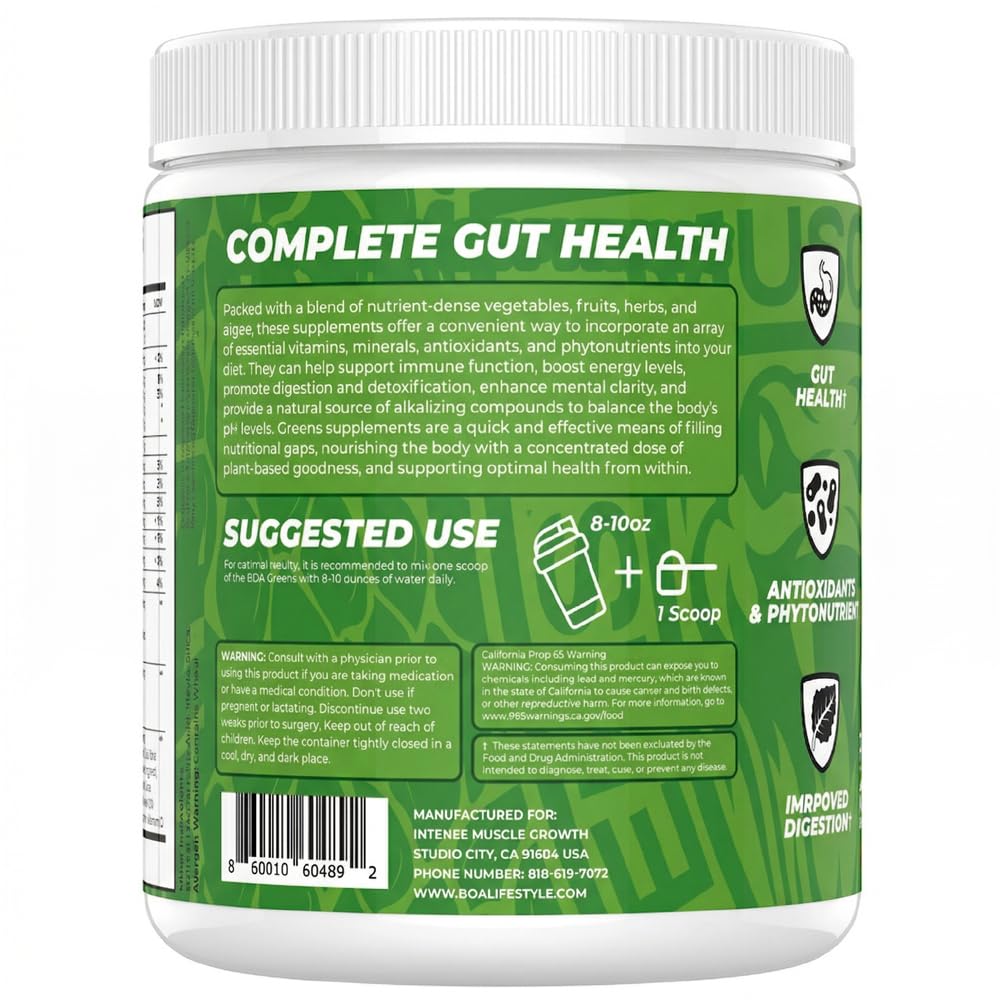 BOA Greens Powder 6.3 Ounce