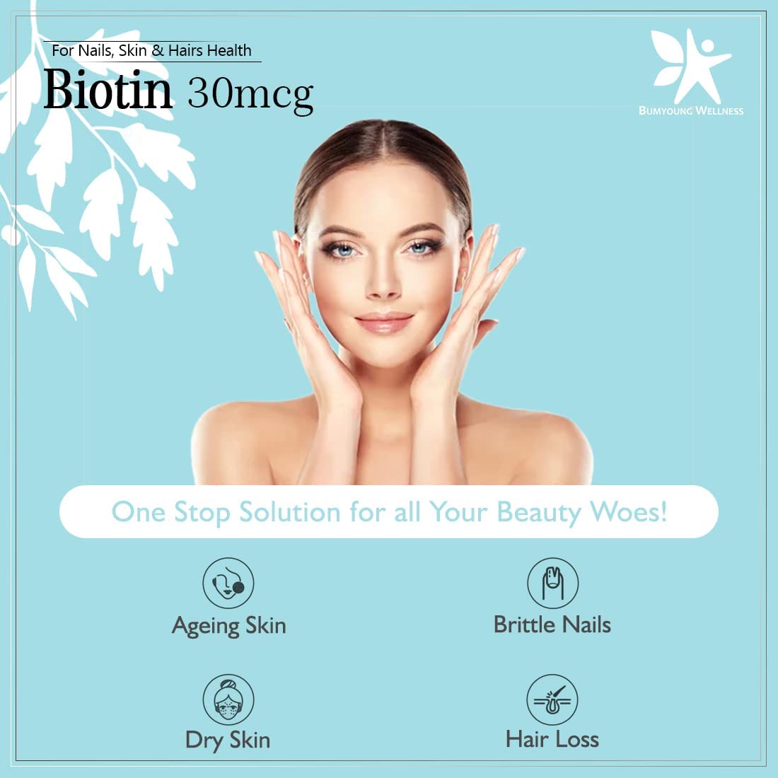 Generic Biotin 30mcg 90 Tablets