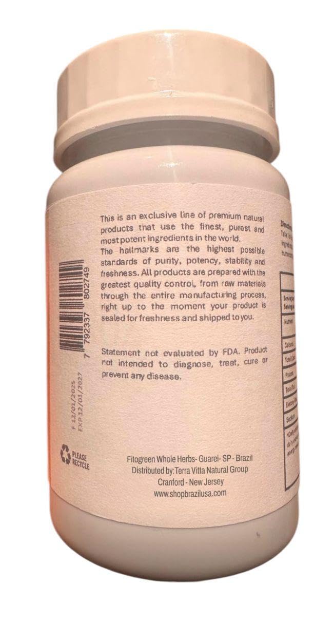 STATUS VERDE Yam (Dioscorea) 500 mg Capsules, 120 Count