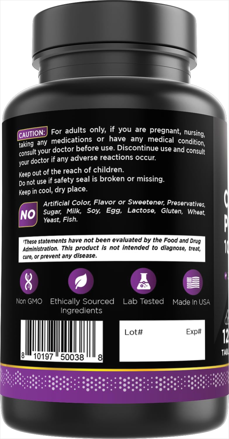 Oxify Chromium Picolinate 1000 mcg Tablet, 120 Count